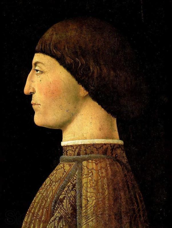 Piero della Francesca Sigismondo Pandolfo Norge oil painting art